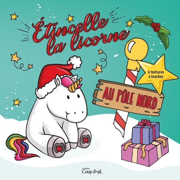 Étincelle la licorne au Pôle Nord