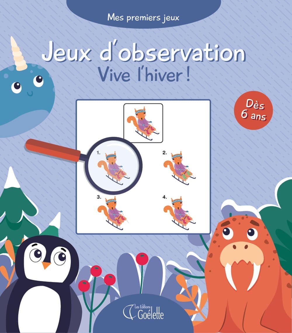 Jeux d'observation - Vive l'hiver - Goélette