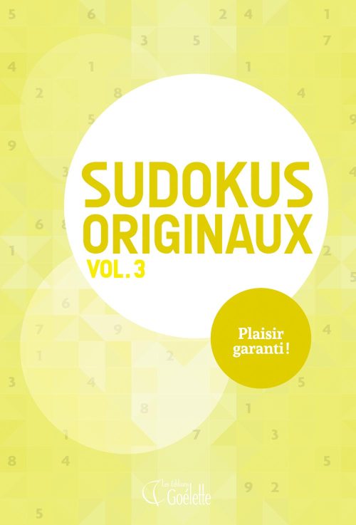 Sudokus originaux vol. 3