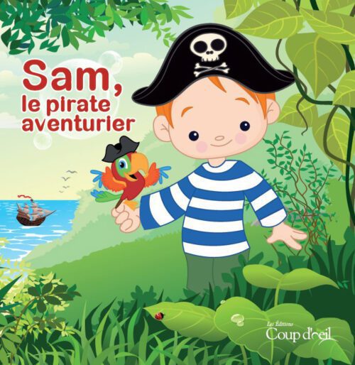Sam, le pirate aventurier (Livre de bain)