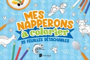 Mes napperons à colorier - 20 pages  détachables