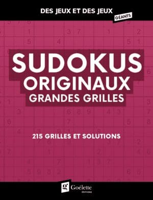 Des jeux et des jeux - Sudokus originaux grandes grilles