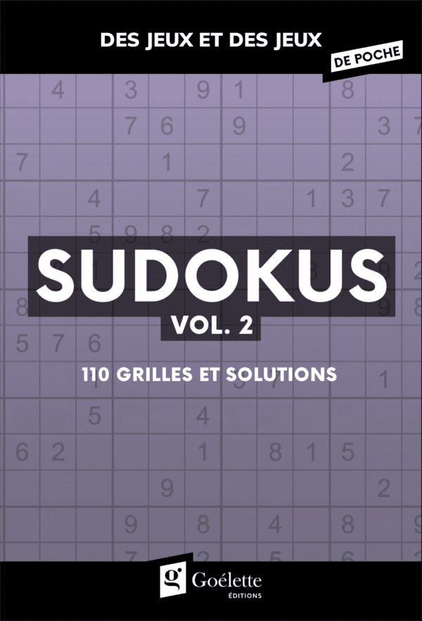 Des jeux et des jeux de poche - Sudokus vol.2