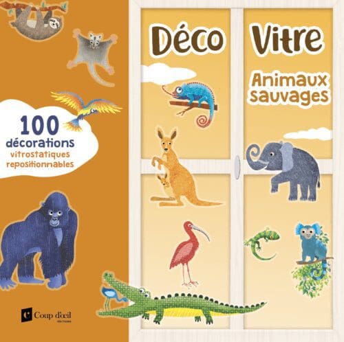 Déco Vitre – Animaux sauvages