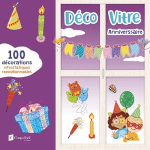 Déco Vitre - Anniversaire