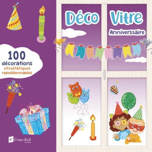 Déco Vitre – Anniversaire