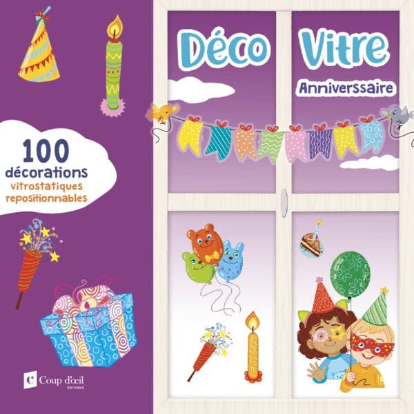 Déco Vitre - Anniversaire