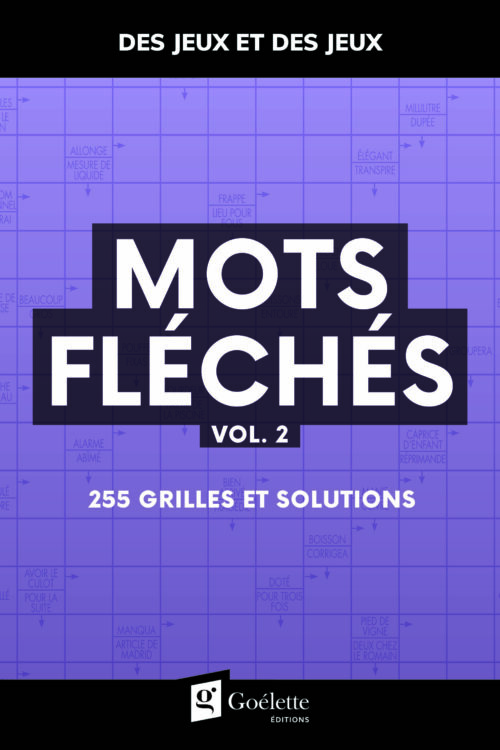 Des jeux et des jeux – Mots Fléchés Vol. 2