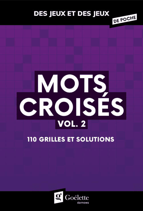 Des jeux et des jeux de poche – Mots croisés Vol. 2