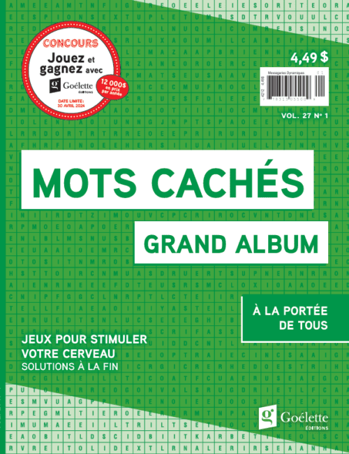Grand album – Mots cachés V27 N1