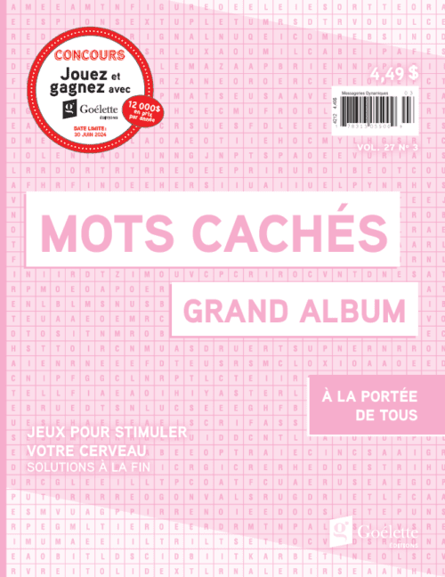 Grand album – Mots cachés V27 N3