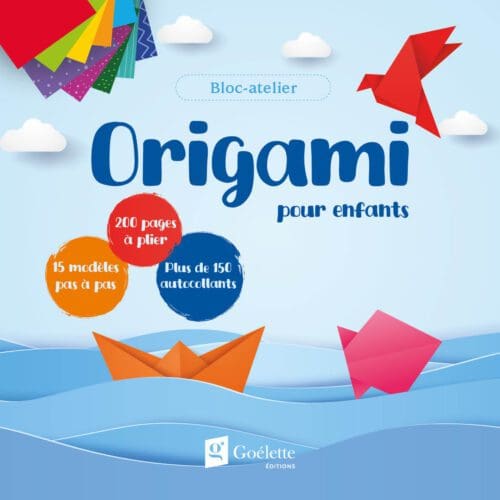 Origami pour enfants – Bloc atelier
