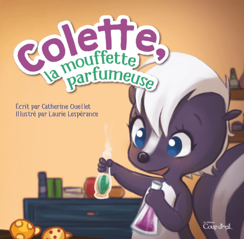 Colette, la moufette parfumeuse