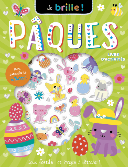 Pâques – Jeux et autocollants brillants