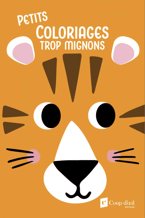 Petits coloriages trop mignons – Tigre