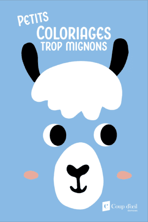 Petits coloriages trop mignons - Lama