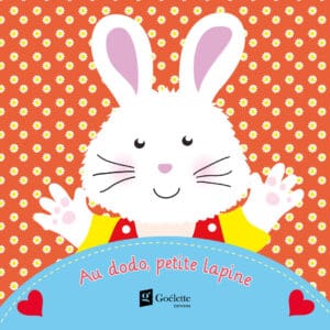 Au dodo, petite lapine - Livre en tissu avec doudou
