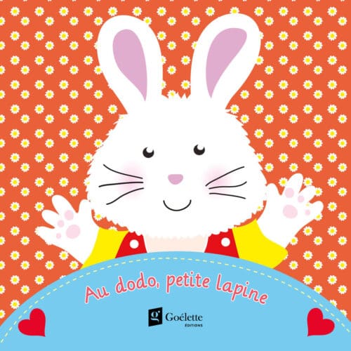 Au dodo, petite lapine – Livre en tissu avec doudou