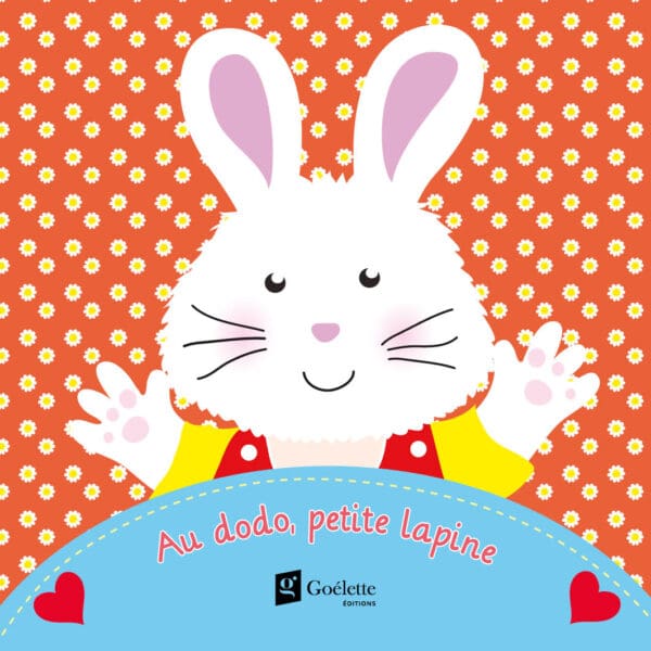 Au dodo, petite lapine - Livre en tissu avec doudou