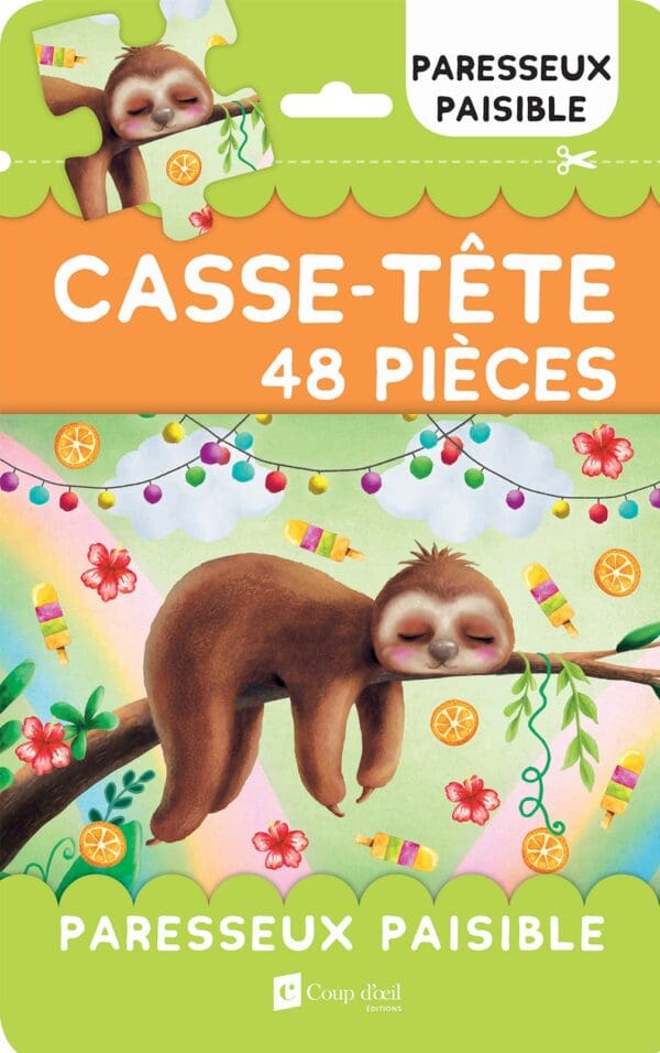 Casse-tête - Paresseux paisible