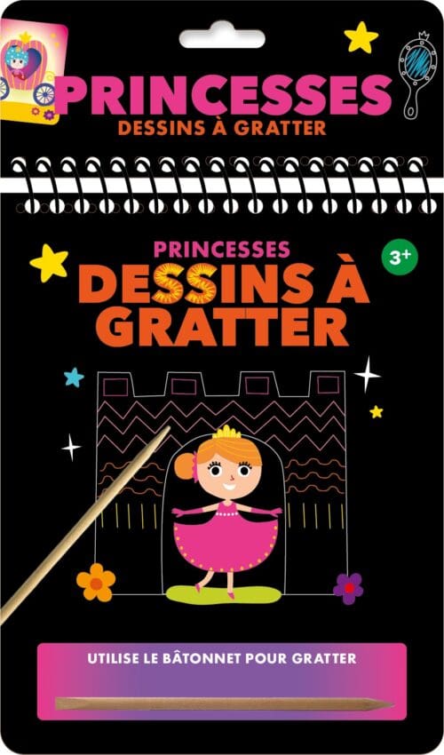 Dessins à gratter – Princesses