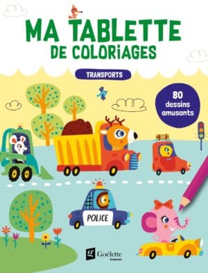 Ma tablette de coloriages - Transports