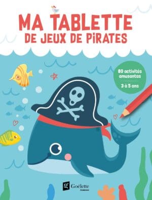 Ma tablette de jeux - Pirates (3-5 ans)