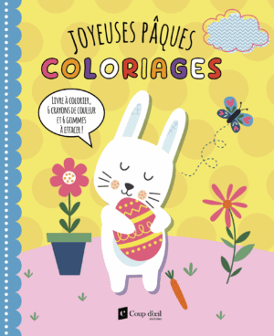 Coloriages avec crayons - Pâques