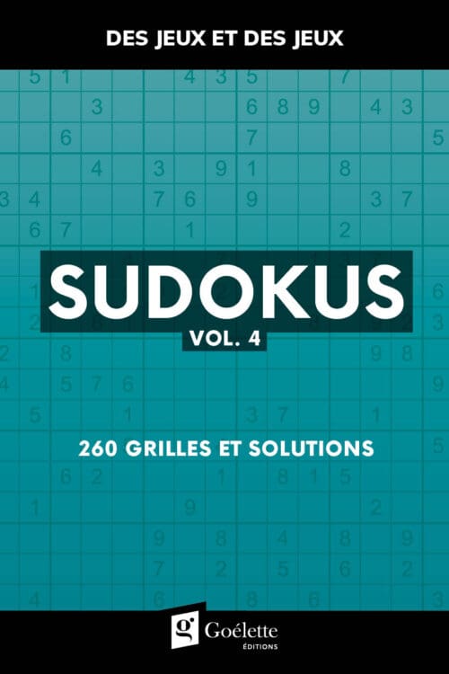 Des jeux et des jeux – Sudokus vol.4