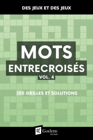 Des jeux et des jeux  - Mots entrecroisés Vol.4