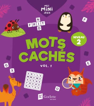 Mes mini jeux - Mots cachés niveau 2 (vol. 1)