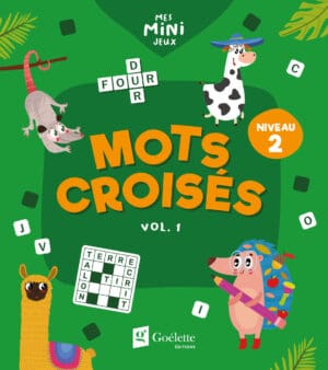 Mes mini jeux - Mots croisés niveau 2 (vol. 1)