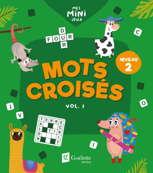 Mes mini jeux - Mots croisés niveau 2 (vol. 1)