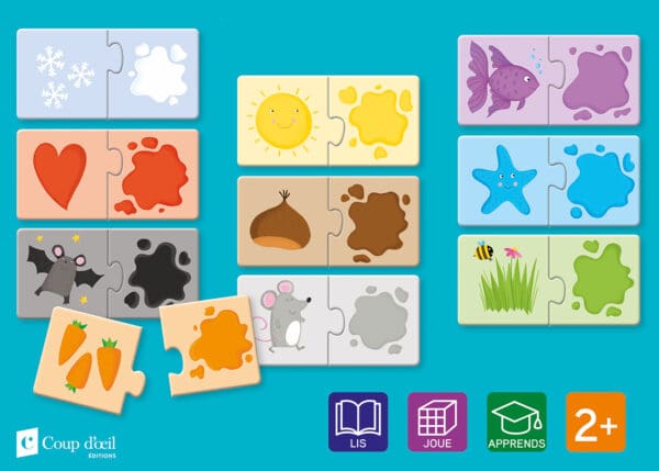 Coffret Casse-têtes - Les couleurs – Image 2