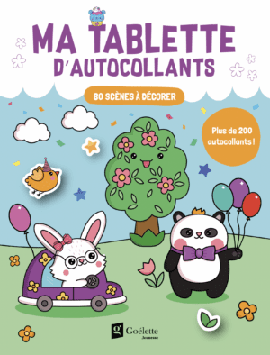 Ma tablette d'autocollants - Trop mignon !