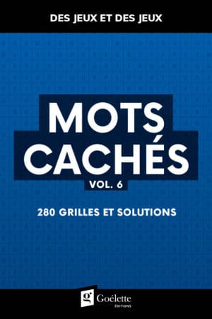 Des jeux et des jeux - Mots cachés vol.6