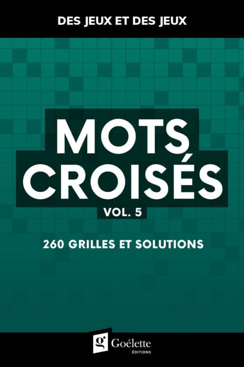 Des jeux et des jeux – Mots croisés Vol. 5