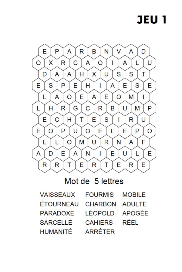 Des jeux et des jeux - Mots abeille vol. 2 – Image 2