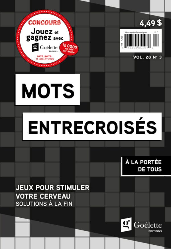 Mots entrecroisés V28 N3