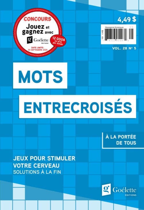 Mots entrecroisés V28 N5