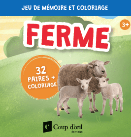 Jeu de mémoire et coloriage – Ferme