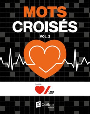 Jouer pour donner - Fondation Cœur + AVC - Mots croisés vol. 2