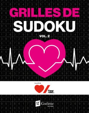Jouer pour donner - Fondation Coeur + AVC - Sudokus vol. 2