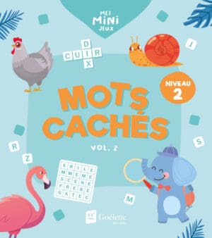Mes mini jeux - Mots cachés niveau 2 (vol. 2)