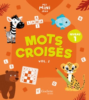 Mes mini jeux - Mots croisés niveau 1 (vol. 2)