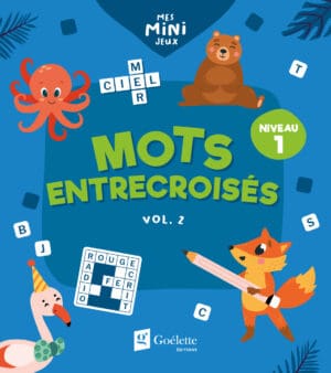 Mes mini jeux - Mots entrecroisés niveau 1 (vol. 2)