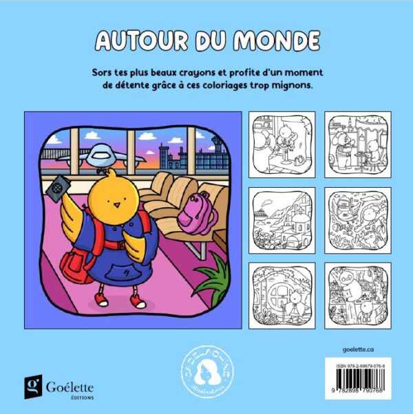 Coloriages - Autour du monde (Prévente jusqu'au 18 juin) – Image 2