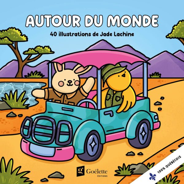 Coloriages - Autour du monde (Prévente jusqu'au 18 juin)
