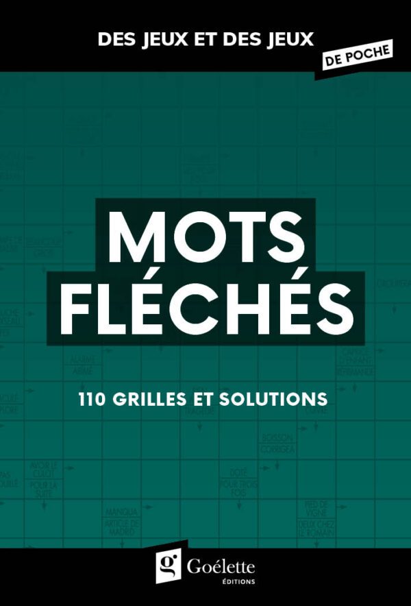Des jeux et des jeux de poche - Mots fléchés