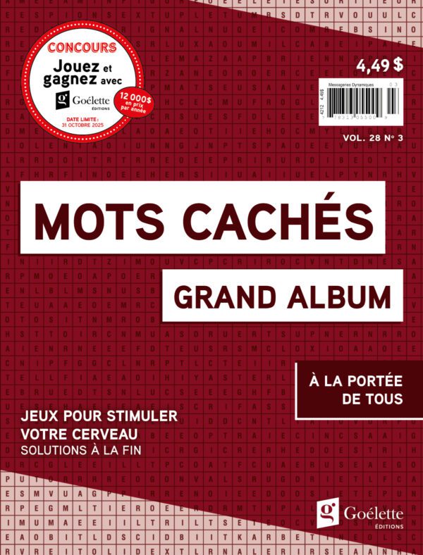 Grand album - Mots cachés V28 N3